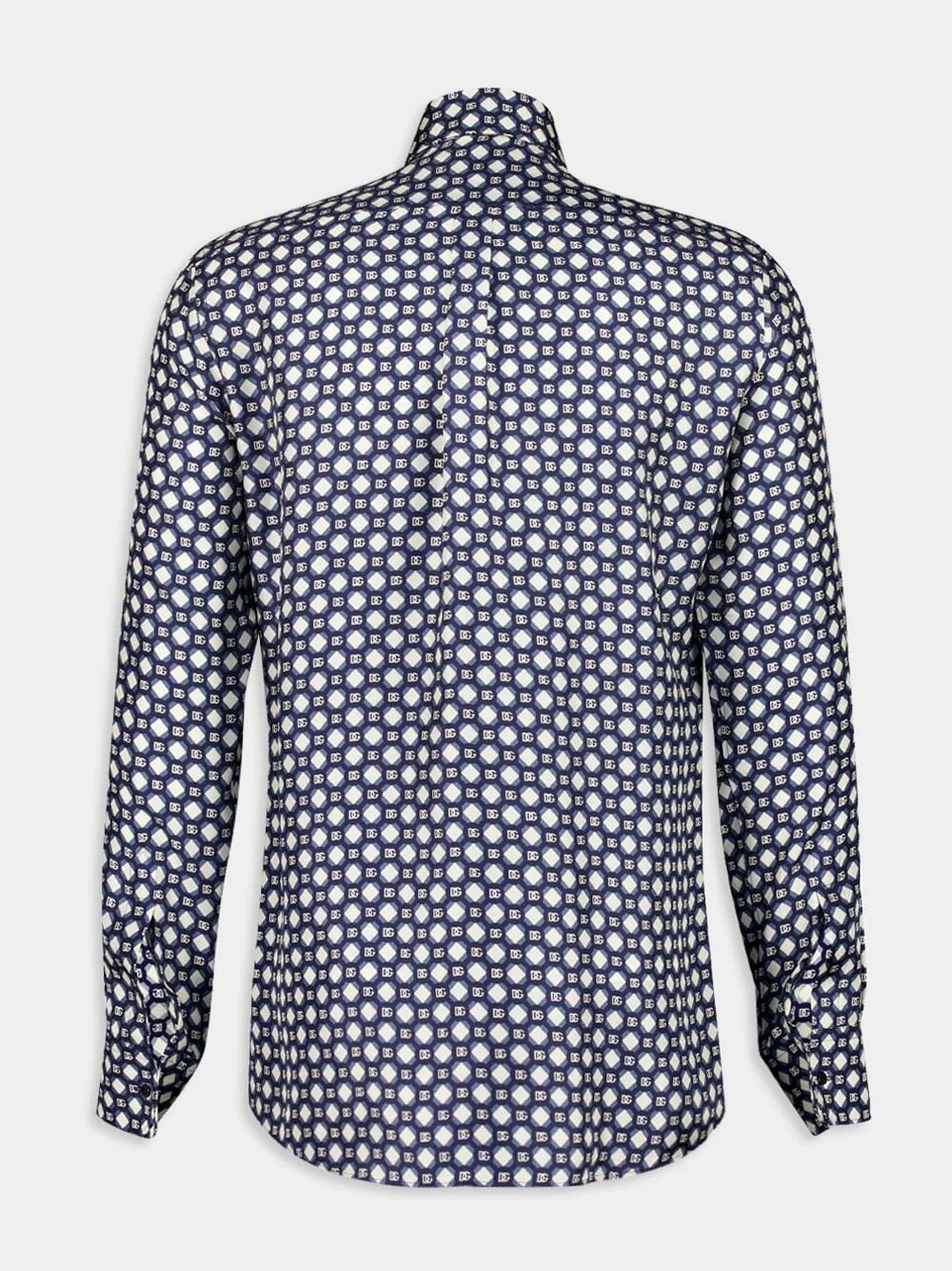 Printed Silk Twill Martini Shirt - Image 3