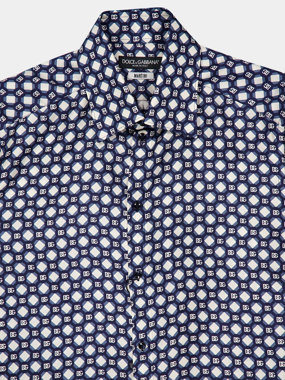 Printed Silk Twill Martini Shirt - Image 5