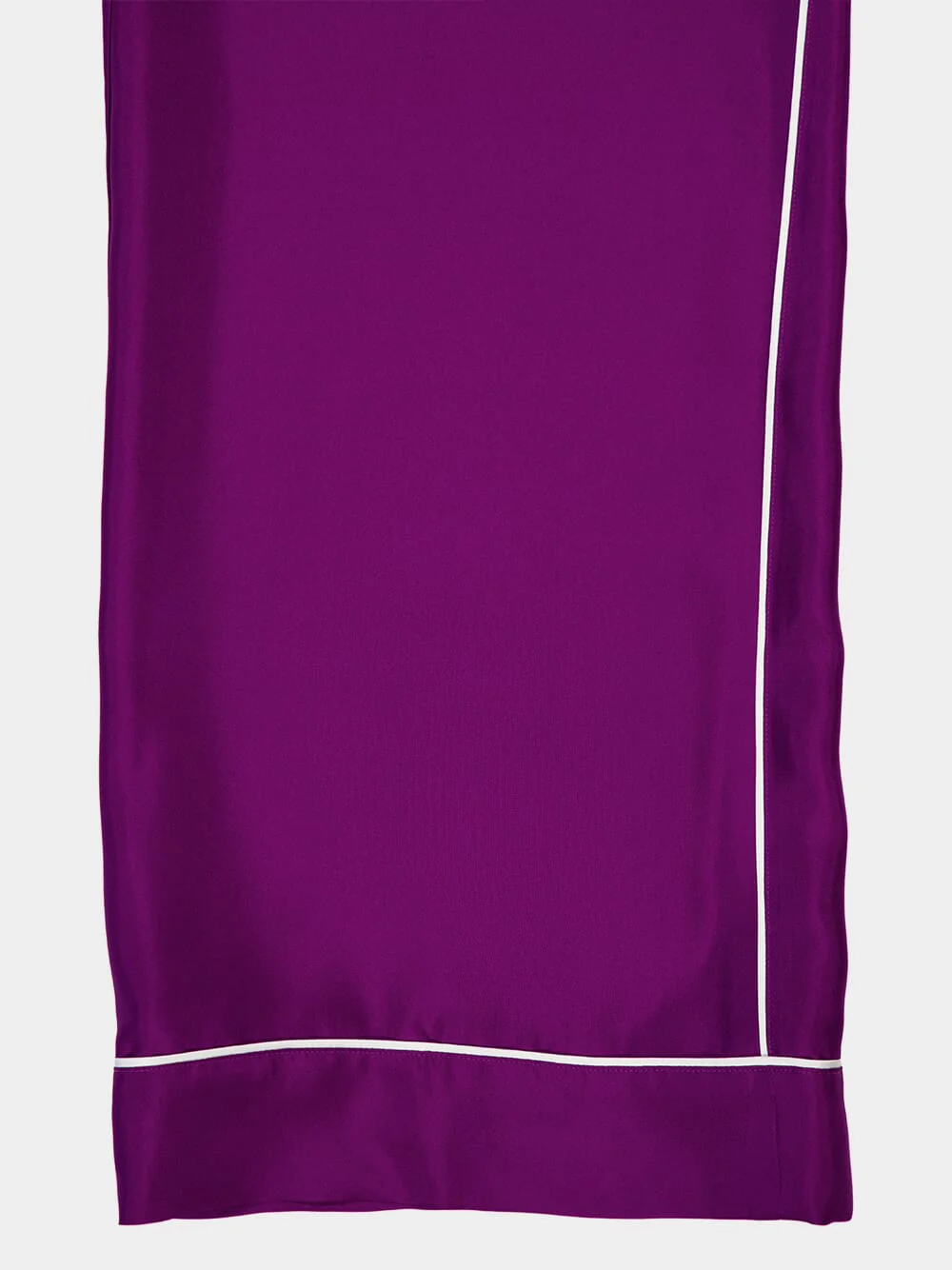 Purple Silk Twill Vanity Pants - Image 6
