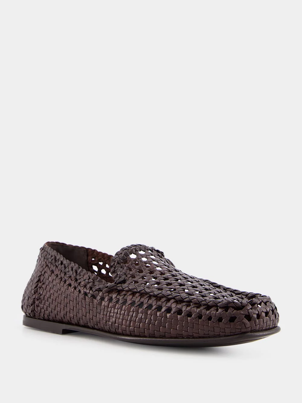 Hand-Woven Goatskin Loafers - Image 2