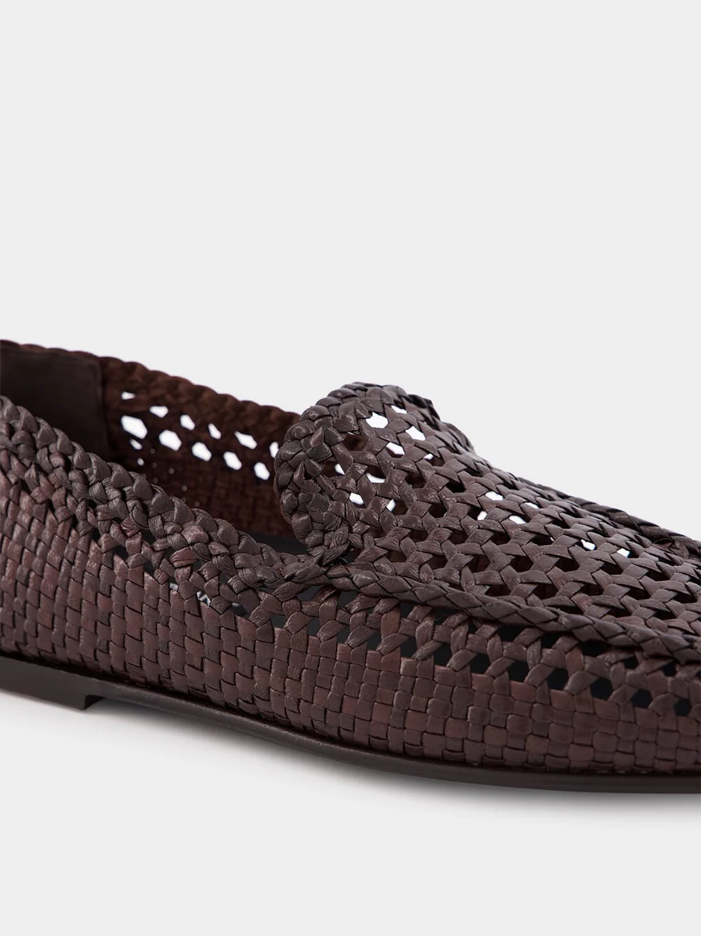 Hand-Woven Goatskin Loafers - Image 6