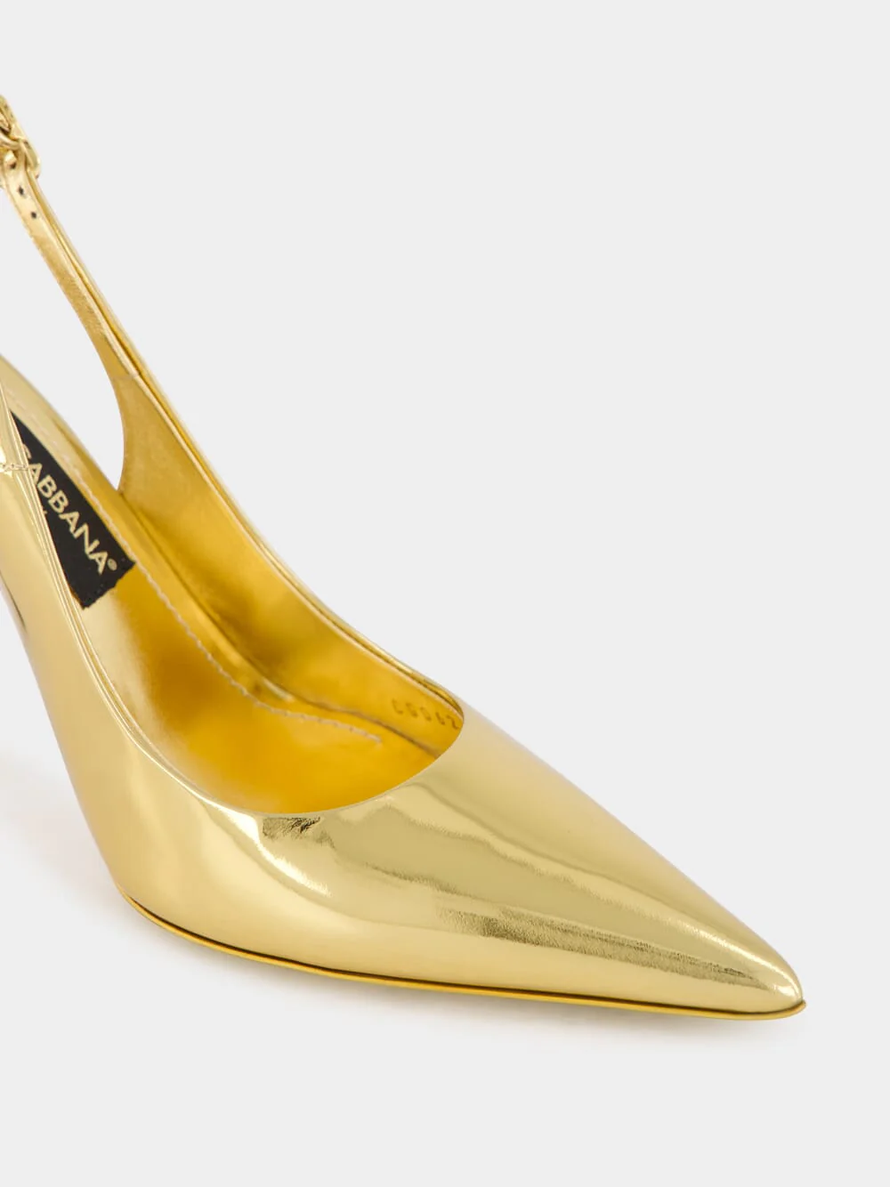 Lollo Calfskin Slingback Heels - Image 6