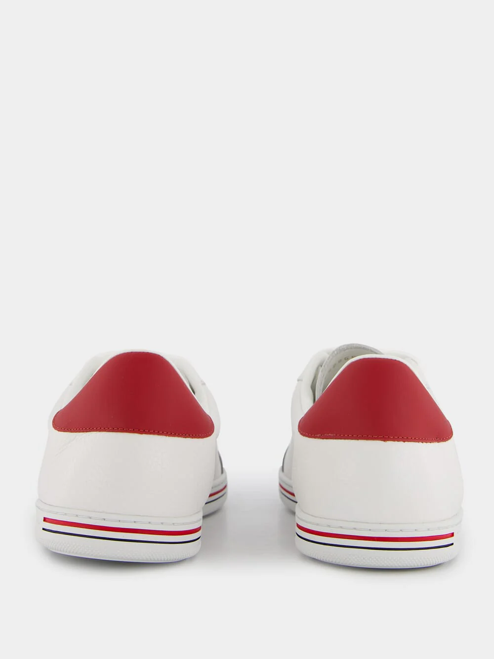 Stripe-detailing Leather Sneakers - Image 5