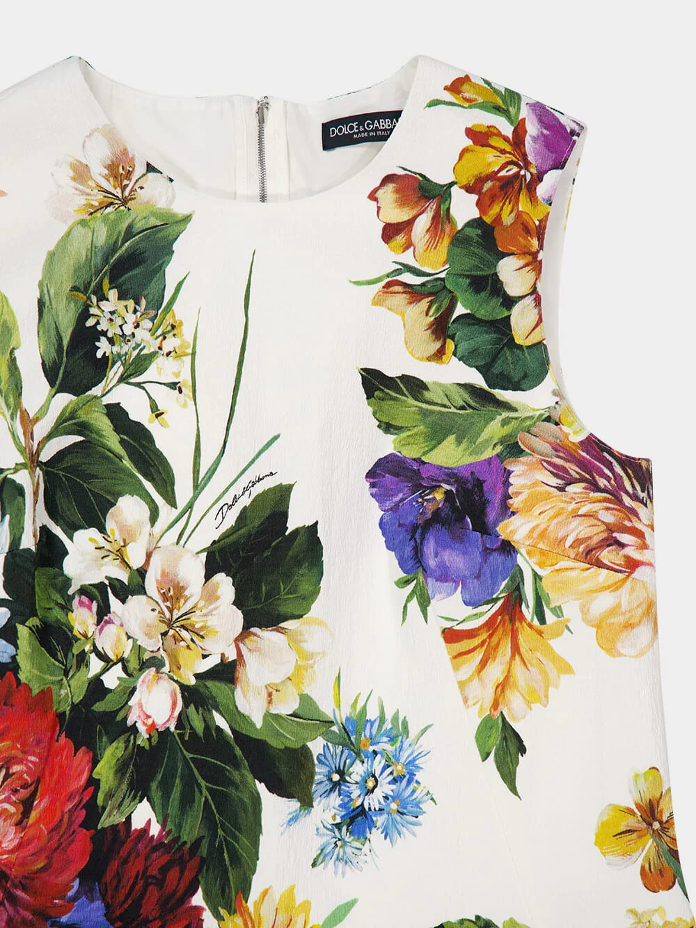 Sleeveless Floral Bouquet-Print Top - Image 5