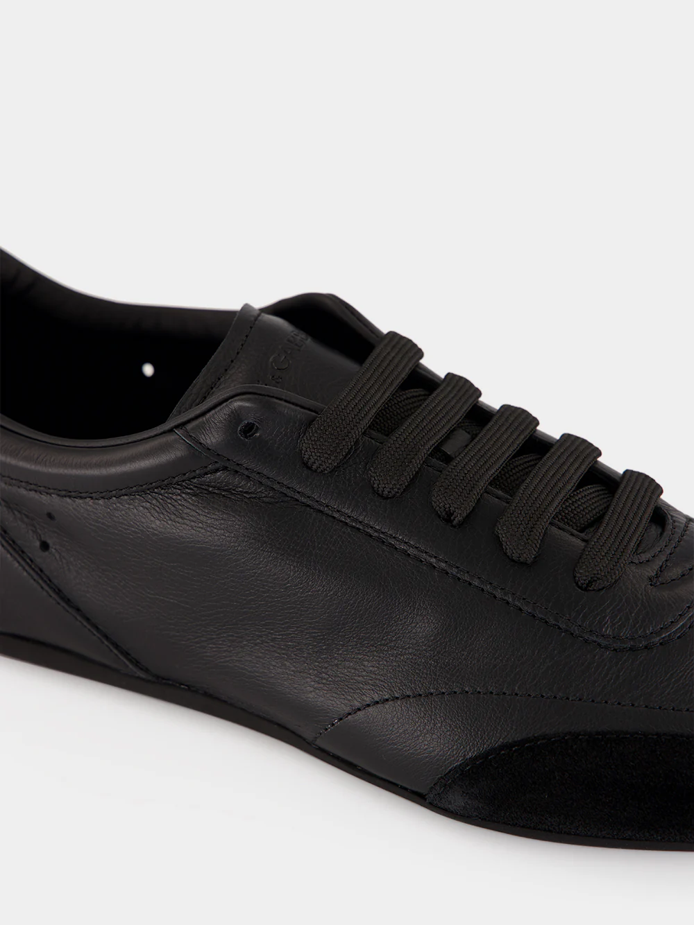 Black Ginnica Soft Calfskin Sneakers - Image 6