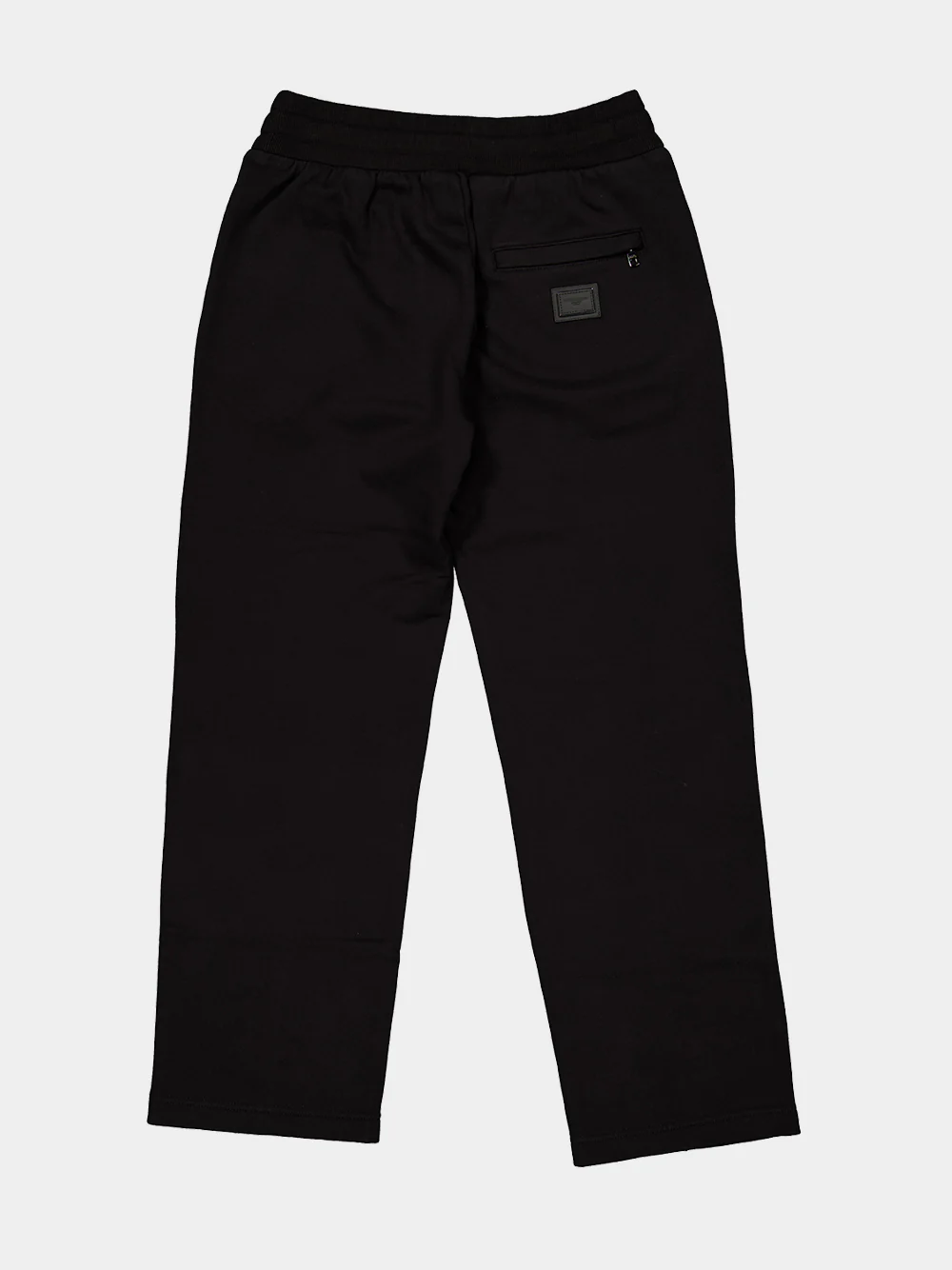 Black Loose Fit Cotton Trousers - Image 6