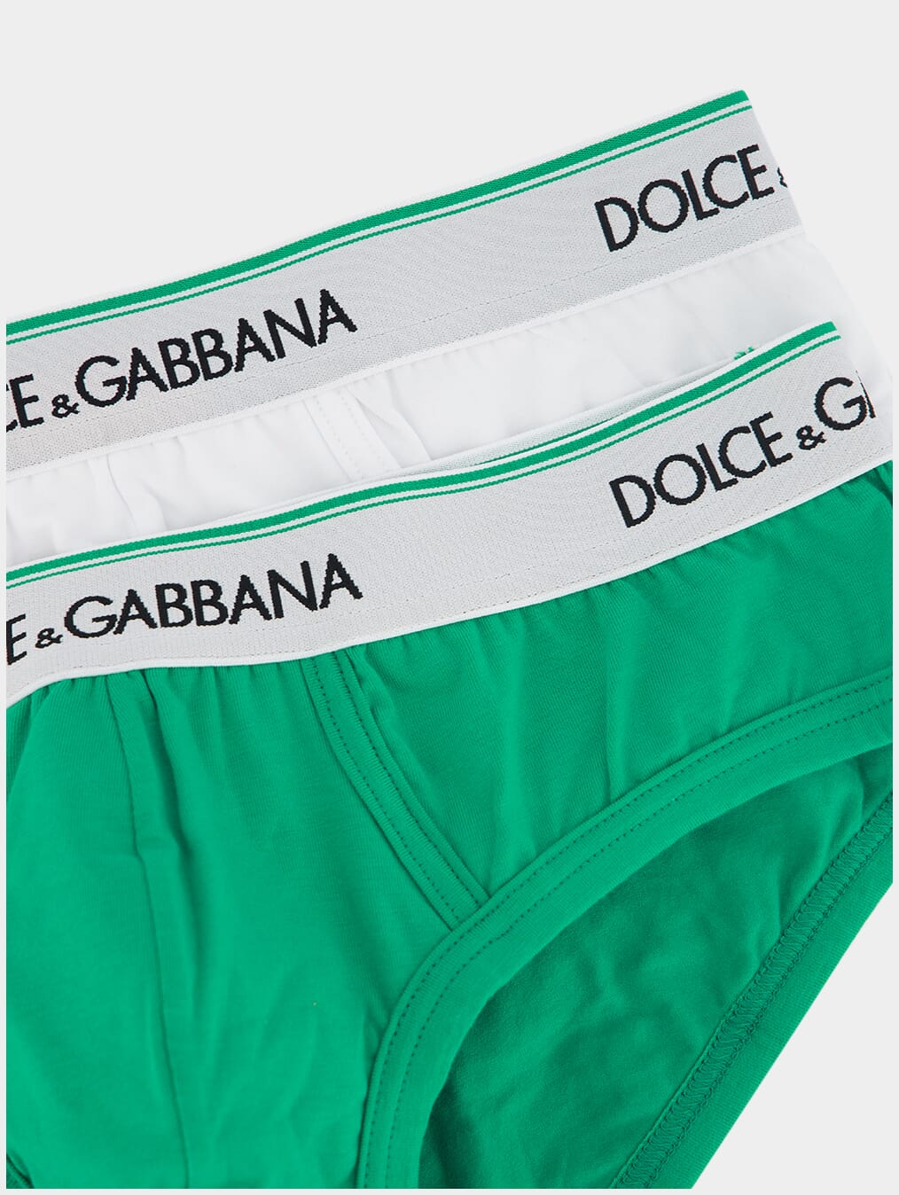 Two-Pack Mid-Length Cotton Jersey Briefs - Image 2