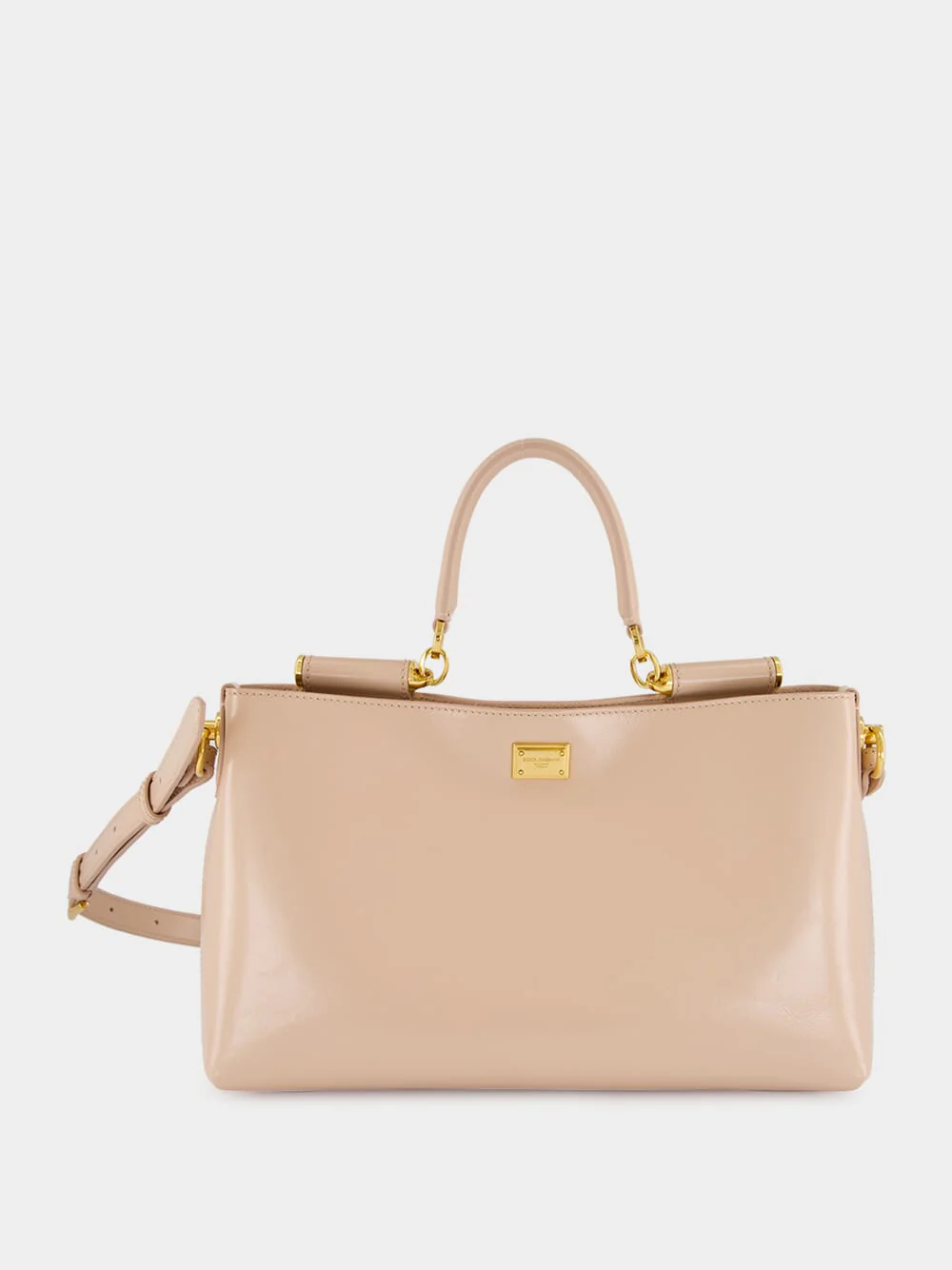 Vittoria Handbag in Nude Pink Calfskin
