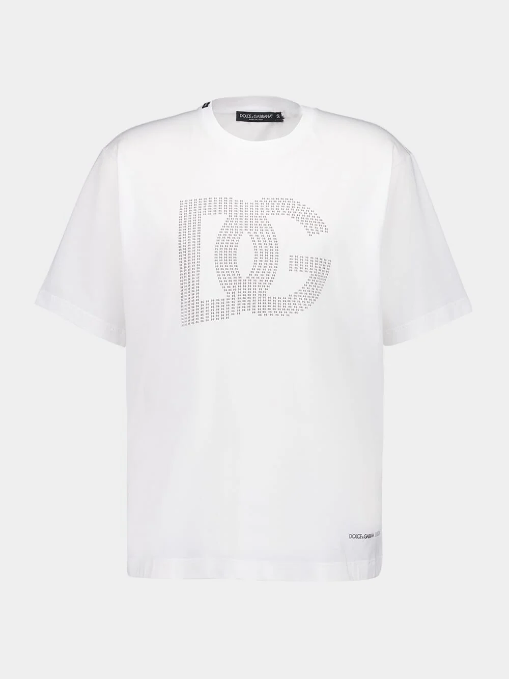 White Cotton Logo T-Shirt