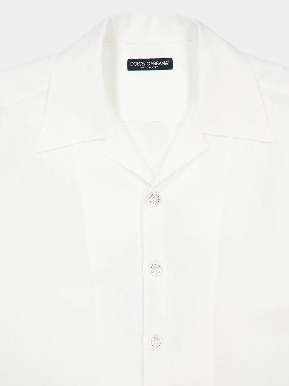 White Hawaii Linen Canvas Shirt - Image 3