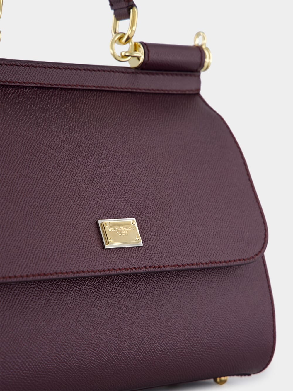 Wine Large Sicily Handbag - Image 6