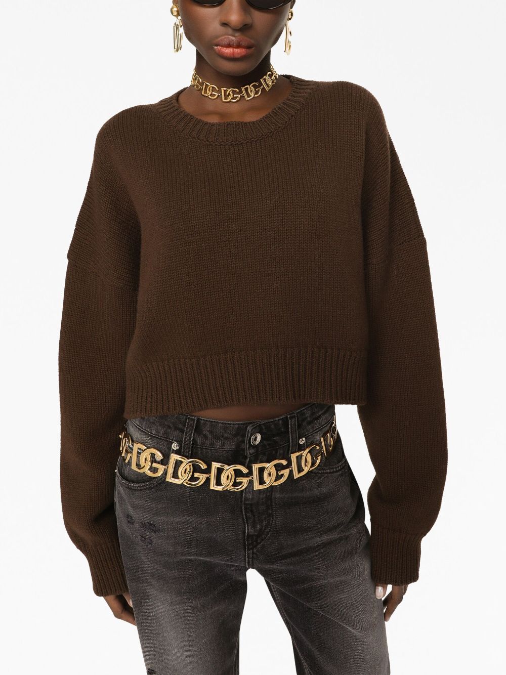 Wool and cashmere round-neck Jumper - Image 2