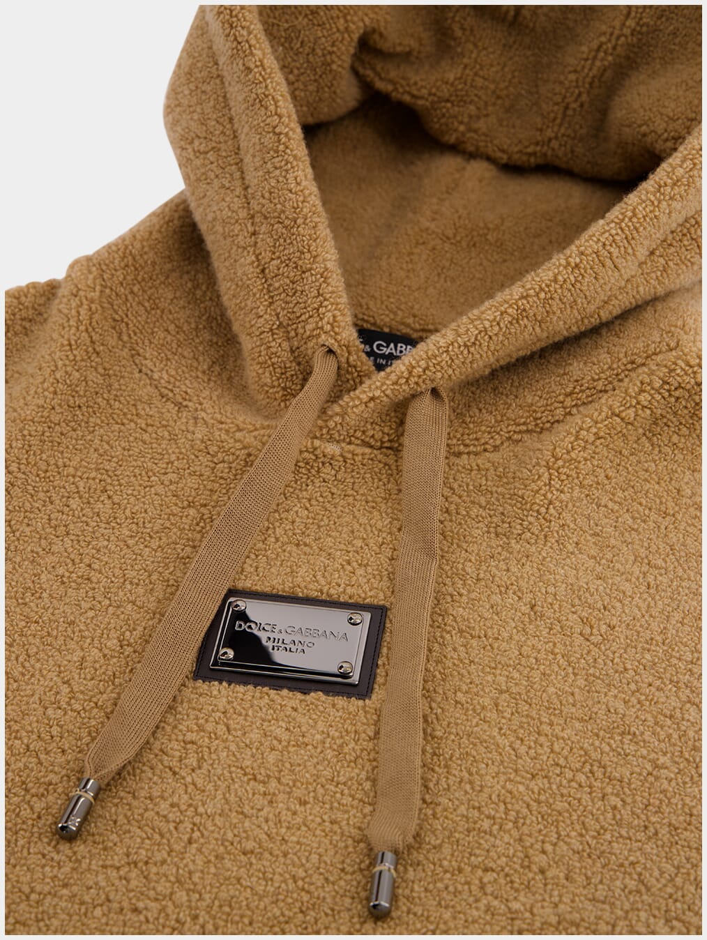 Wool Hoodie With Logo Tag - Image 5