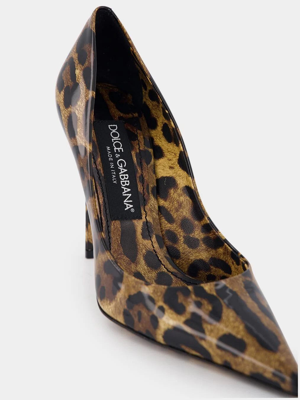 X Kim 110mm Leopard-Print Leather Pumps - Image 5
