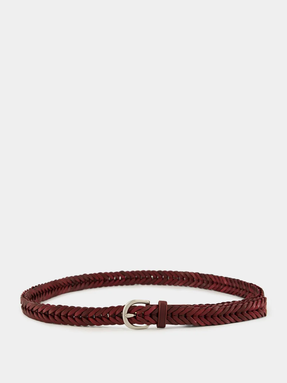 Bordo Single Link Leather Belt