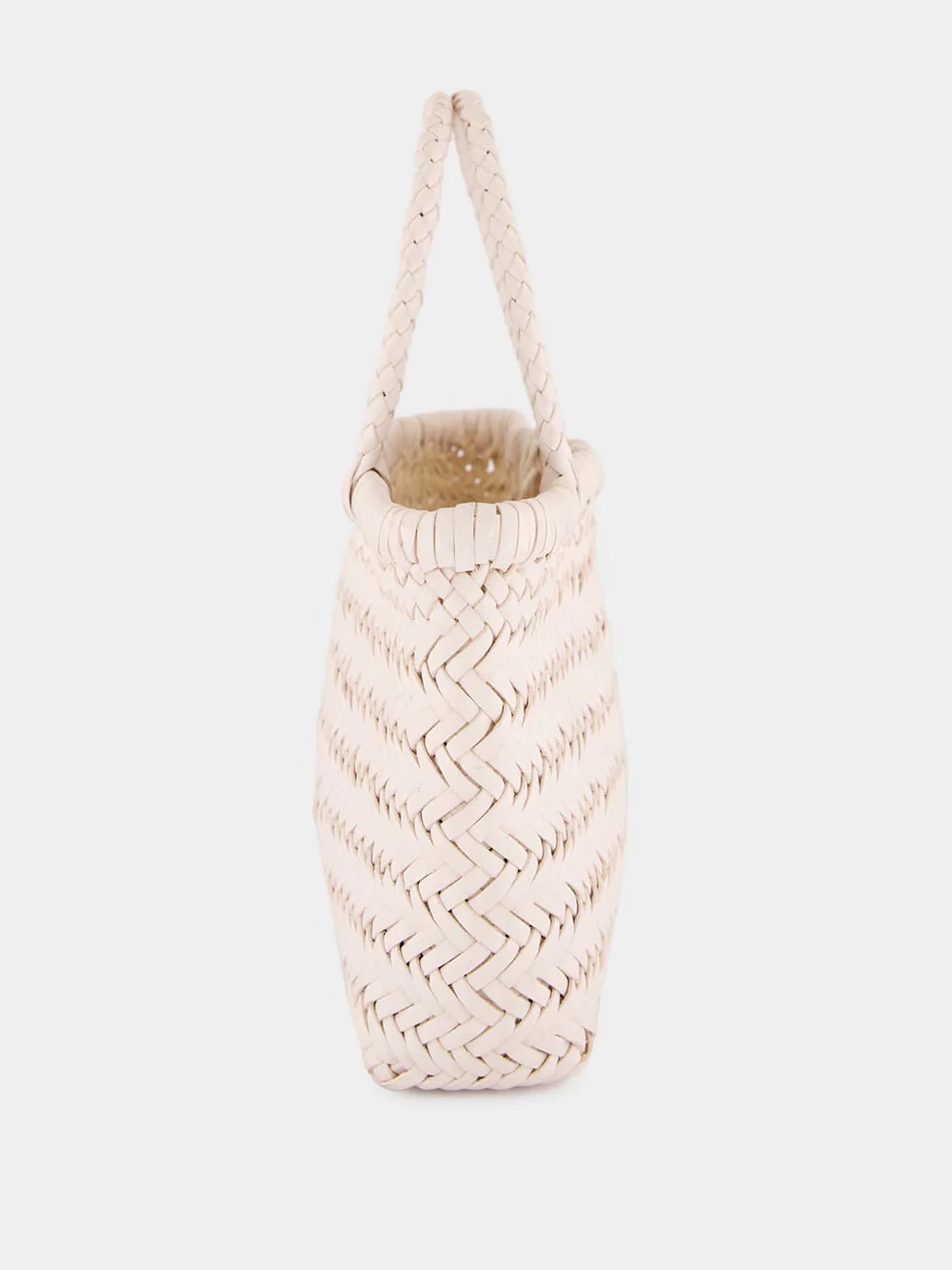 Mini Flat Gora Sand Woven Bag - Image 3
