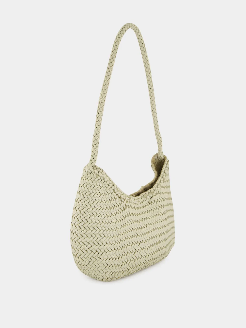 Nova Luna Pearl Woven Leather Bag - Image 2