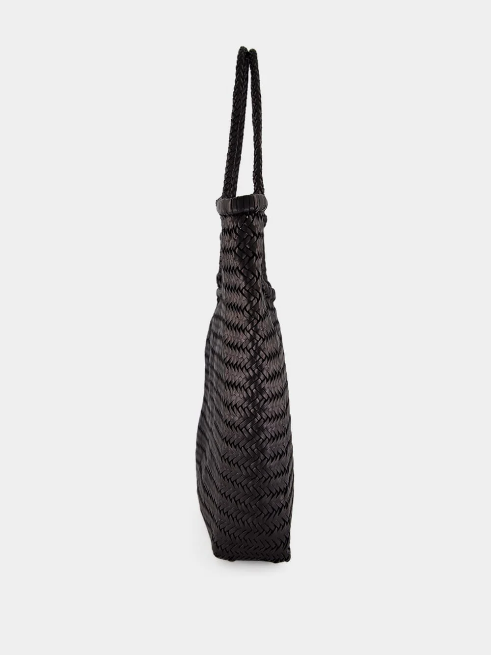 NS Diagonal Triple Jump Bag in Black - Image 3
