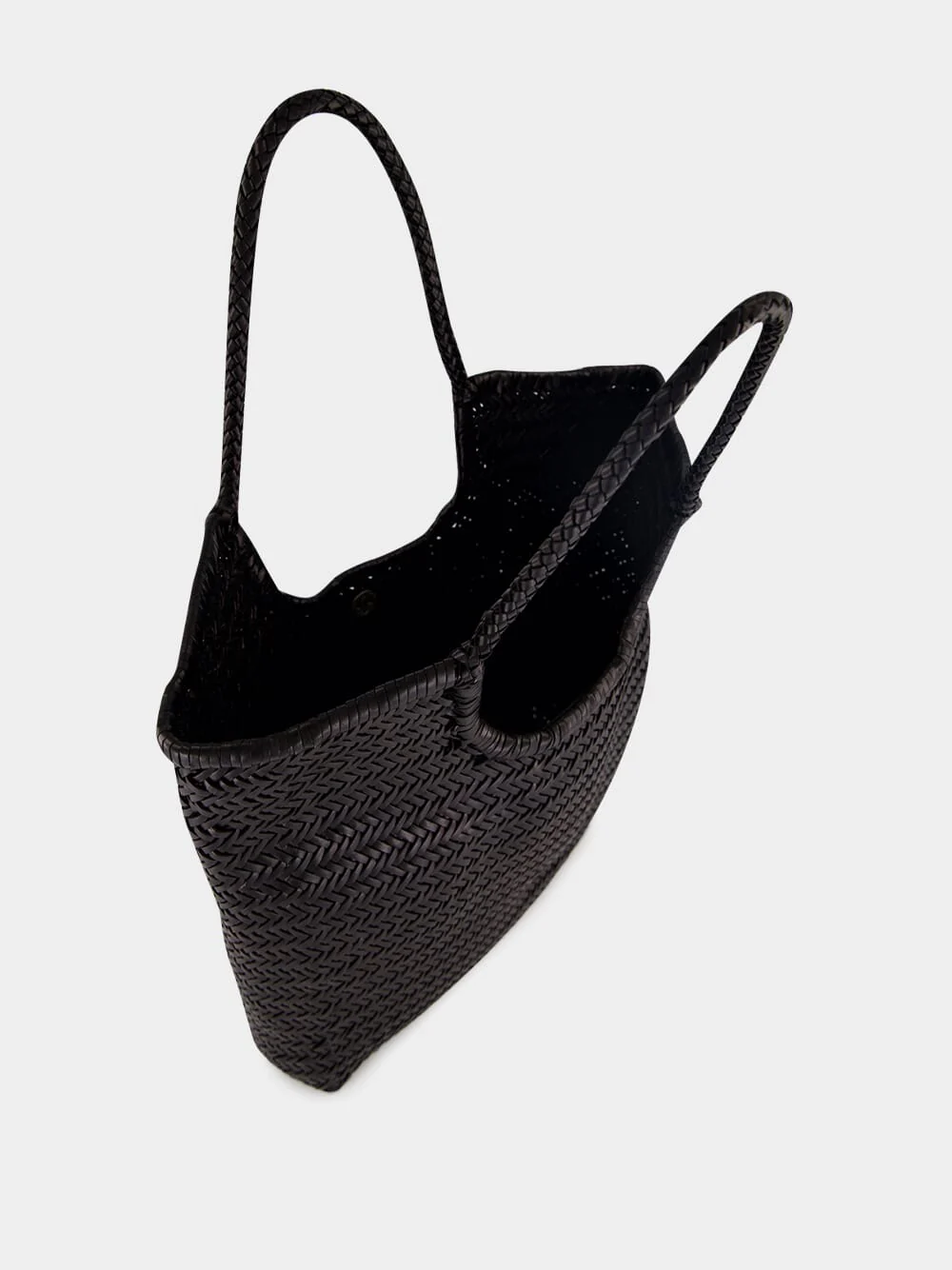NS Diagonal Triple Jump Bag in Black - Image 5