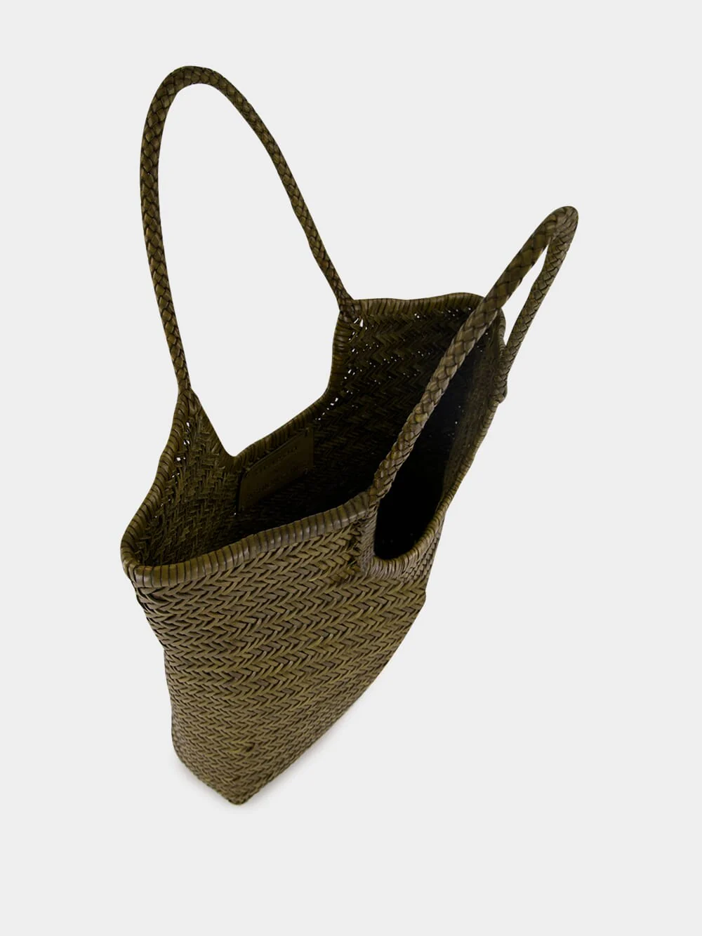 NS Diagonal Triple Jump Bag in Khaki - Image 5