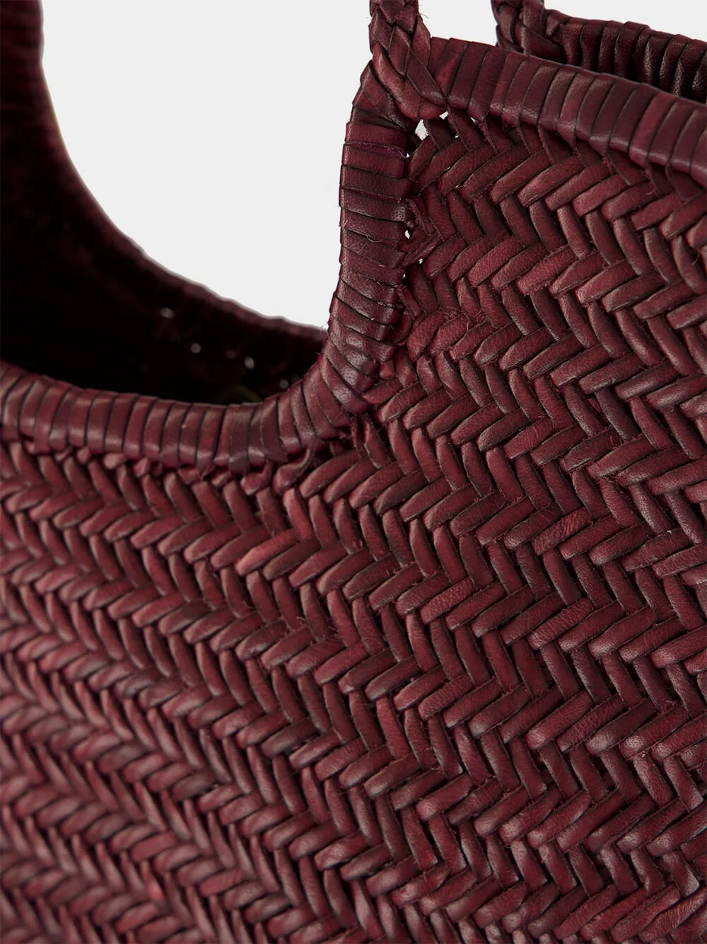 NS Diagonal Triple Jump Bag in Plum - Image 6