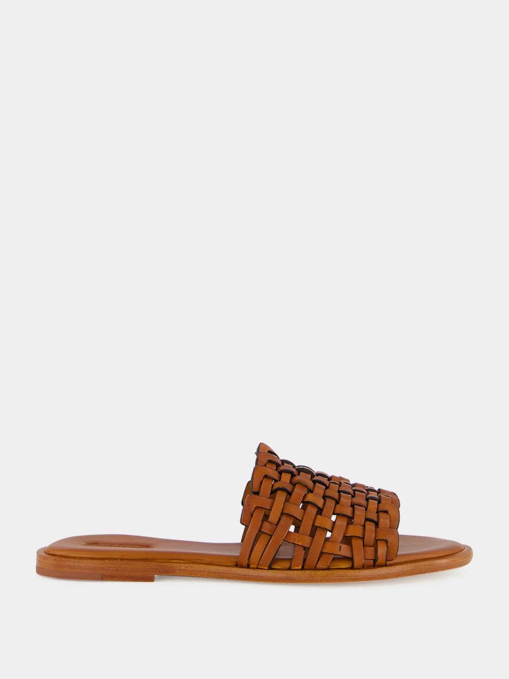 Tan Zig Zag Sandals