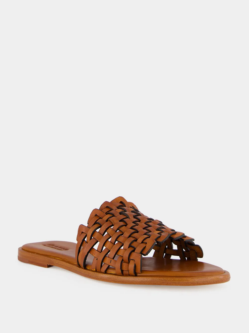 Tan Zig Zag Sandals - Image 2