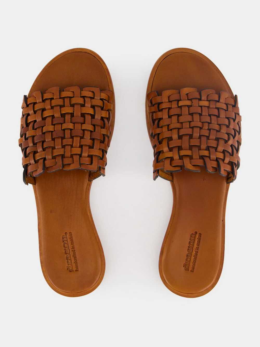 Tan Zig Zag Sandals - Image 4