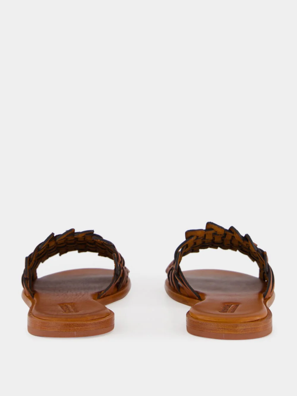 Tan Zig Zag Sandals - Image 5