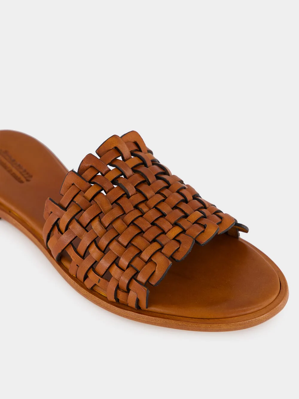 Tan Zig Zag Sandals - Image 6