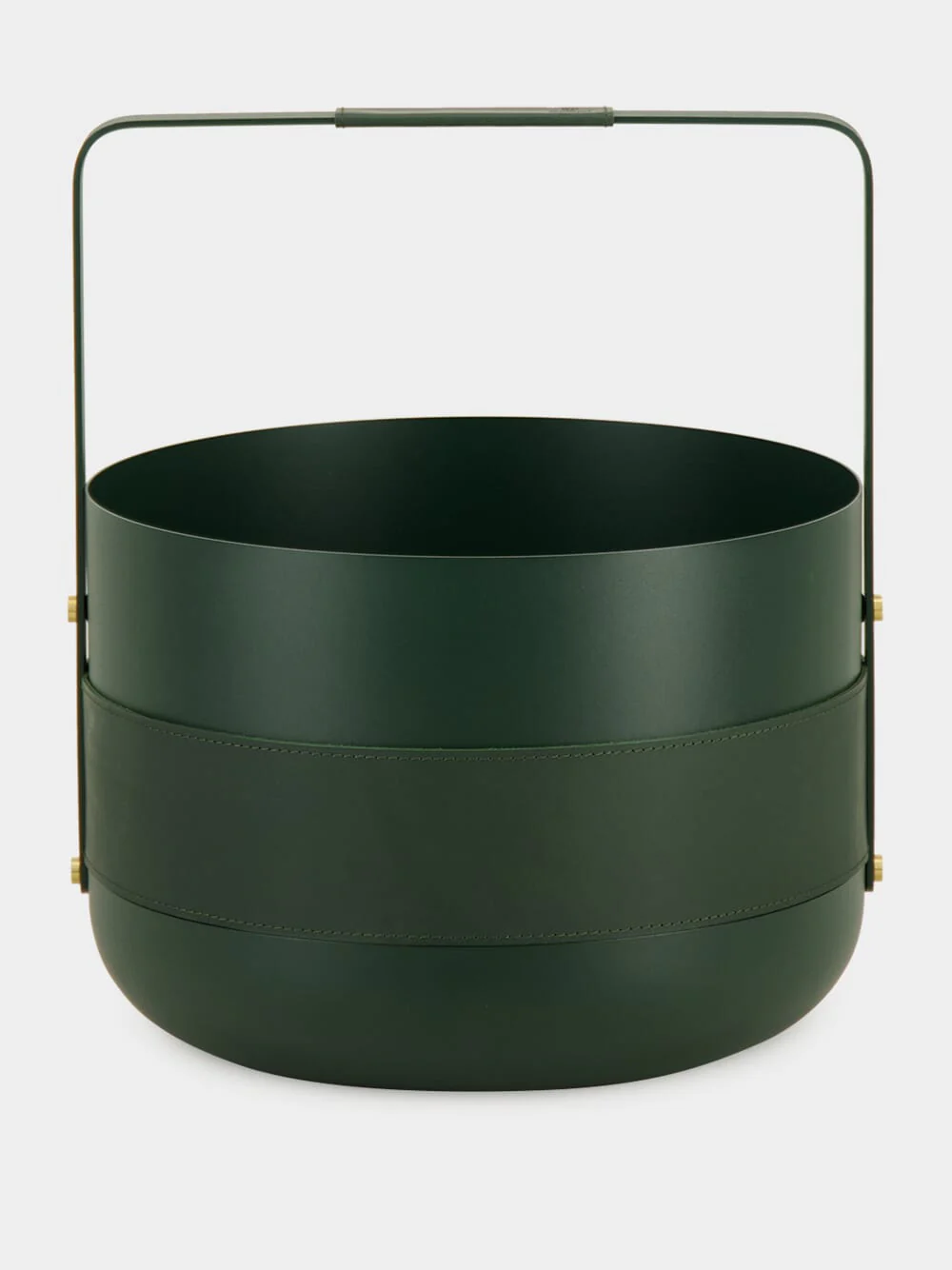 Emma Basket in Forest Green