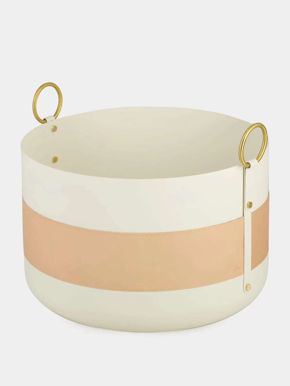 Emma Coated Steel Basket XL in Orange - Image 3
