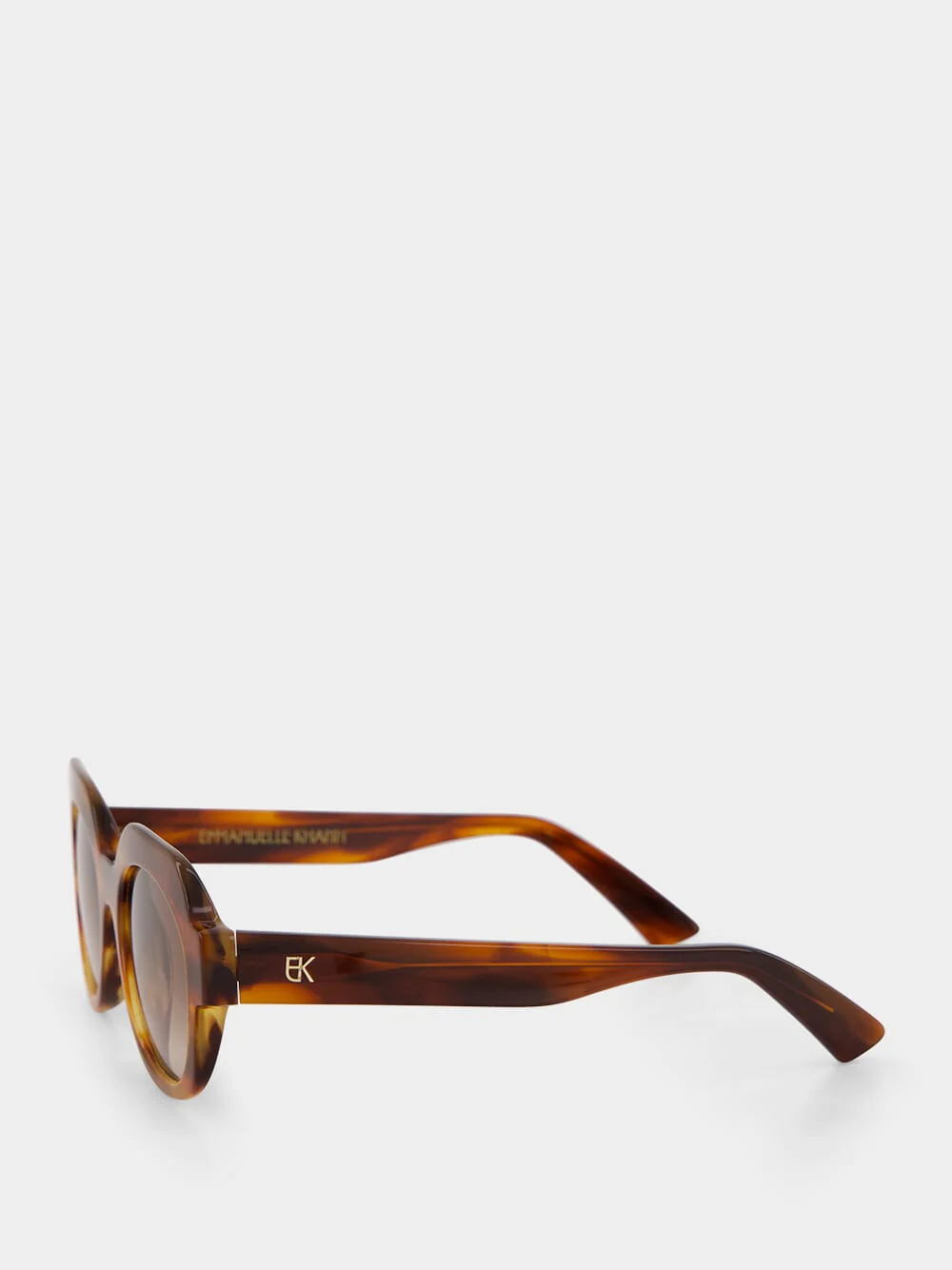 Flamme Havana Satin Sunglasses - Image 3