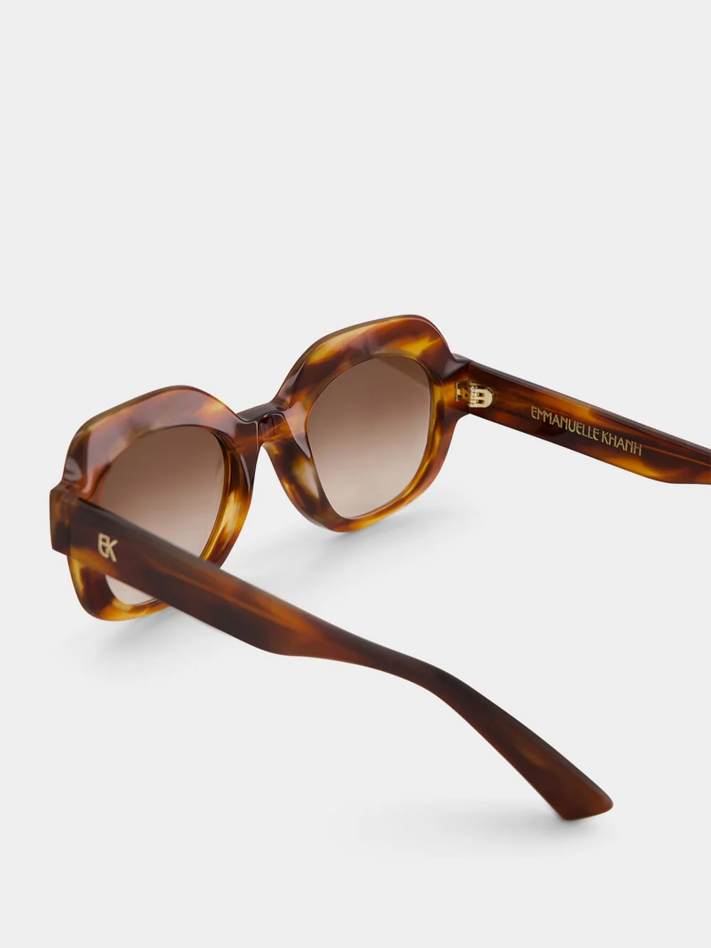 Flamme Havana Satin Sunglasses - Image 4