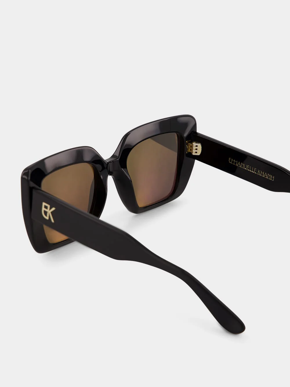 Glossy Noir Foxy Sunglasses - Image 4