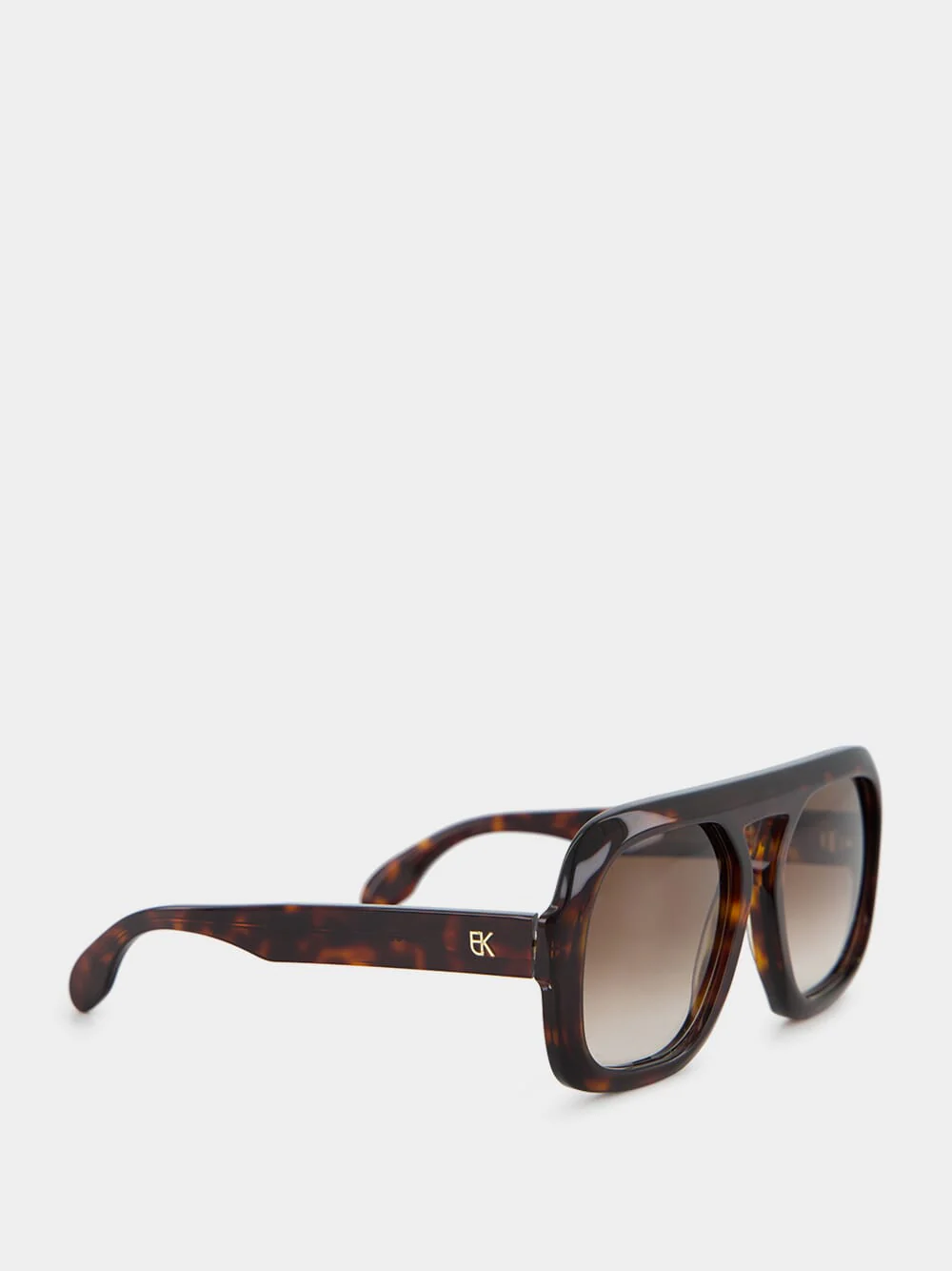 Dark Tortoiseshell XXL Oversized 1997 Sunglasses - Image 2