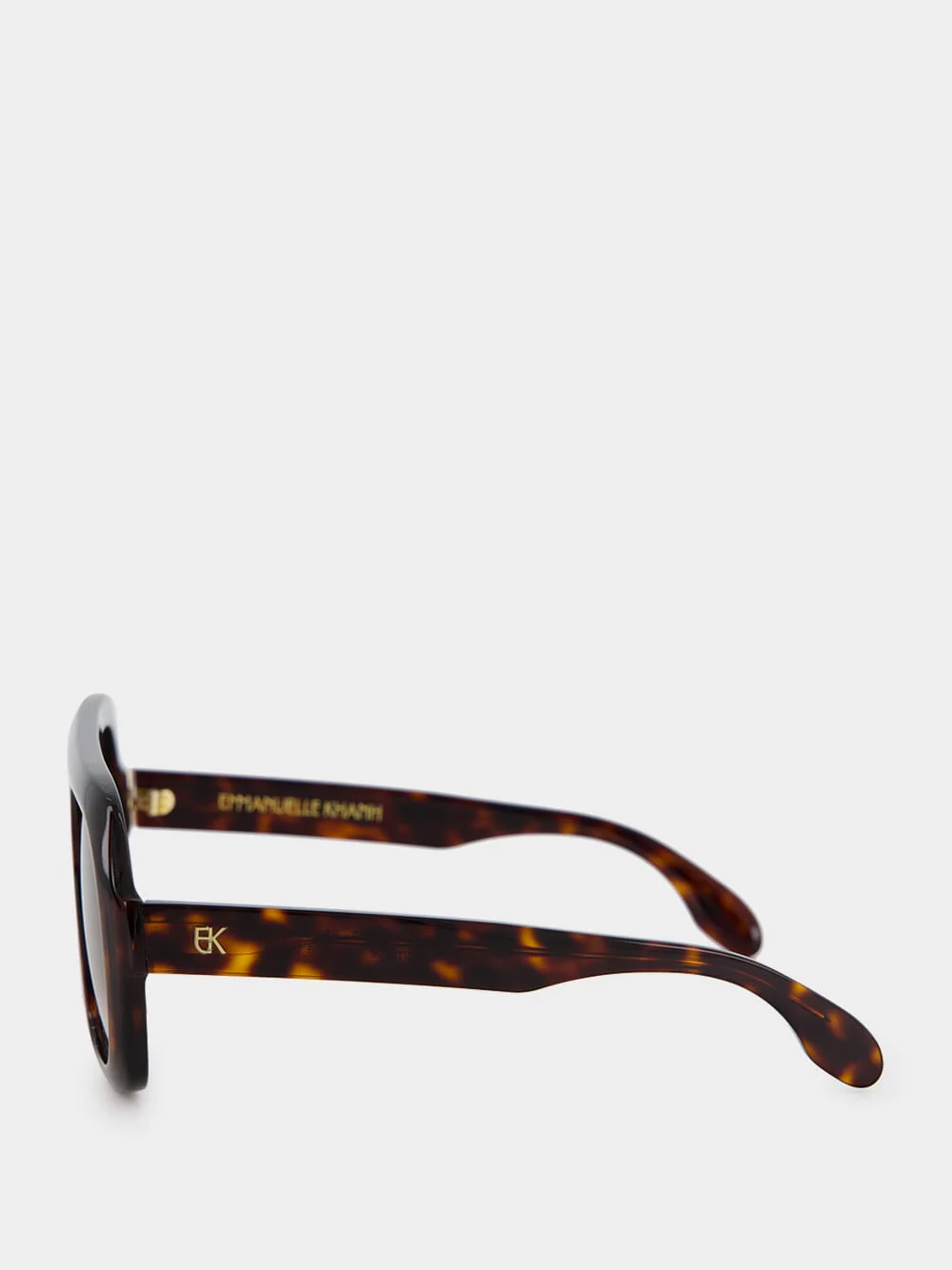 Dark Tortoiseshell XXL Oversized 1997 Sunglasses - Image 3