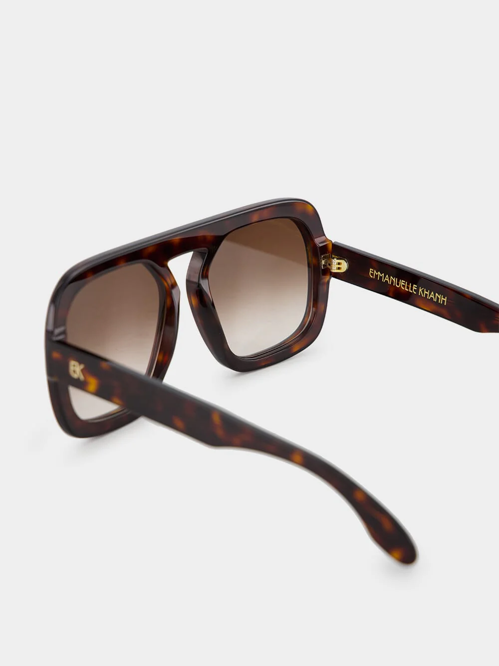Dark Tortoiseshell XXL Oversized 1997 Sunglasses - Image 4