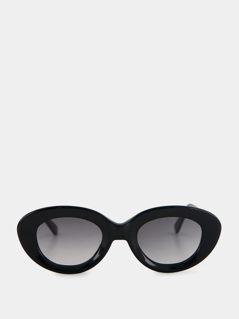 Gigi Black Cat-Eye Acetate Sunglasses
