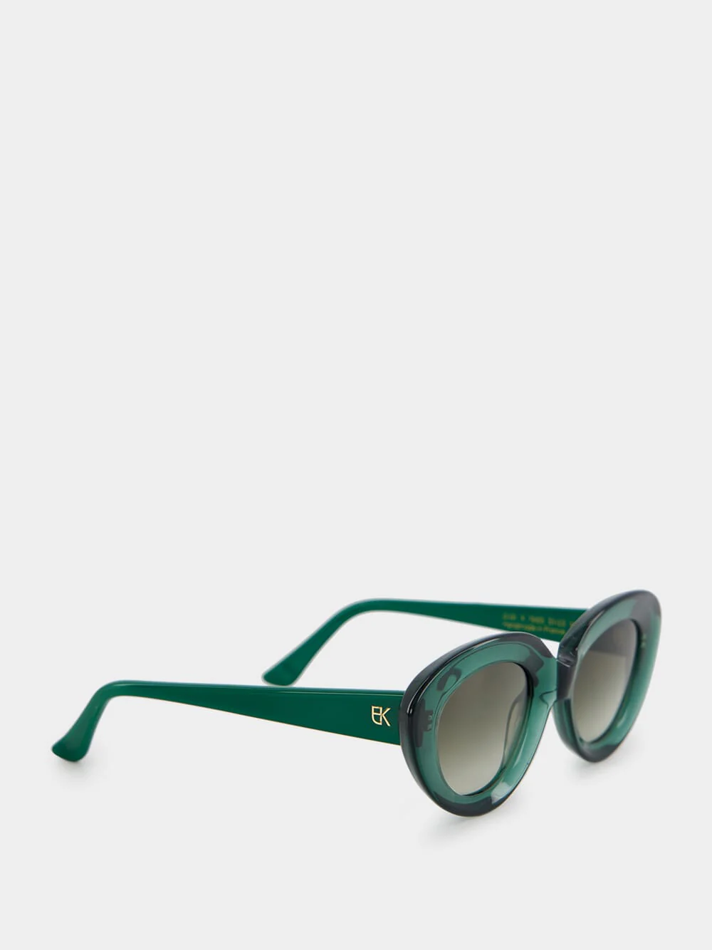 Gigi Green Cat-Eye Acetate Sunglasses - Image 2