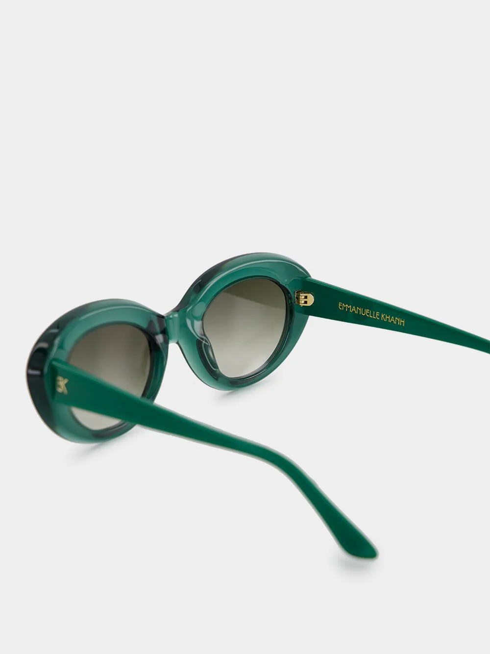Gigi Green Cat-Eye Acetate Sunglasses - Image 4