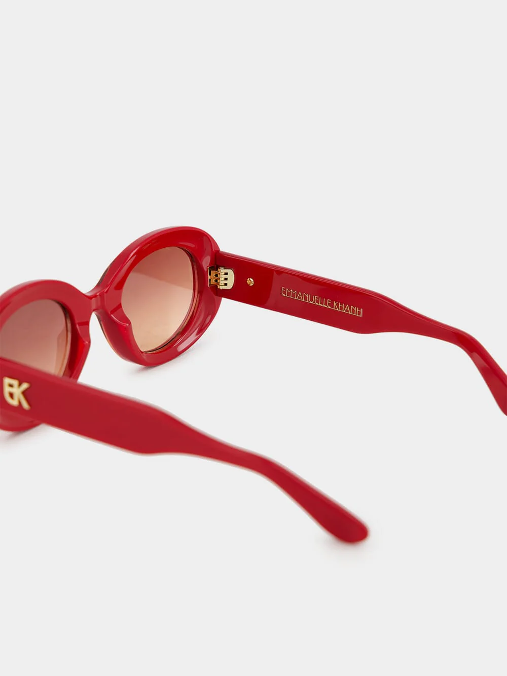 Glossy Rouge Queen Sunglasses - Image 4