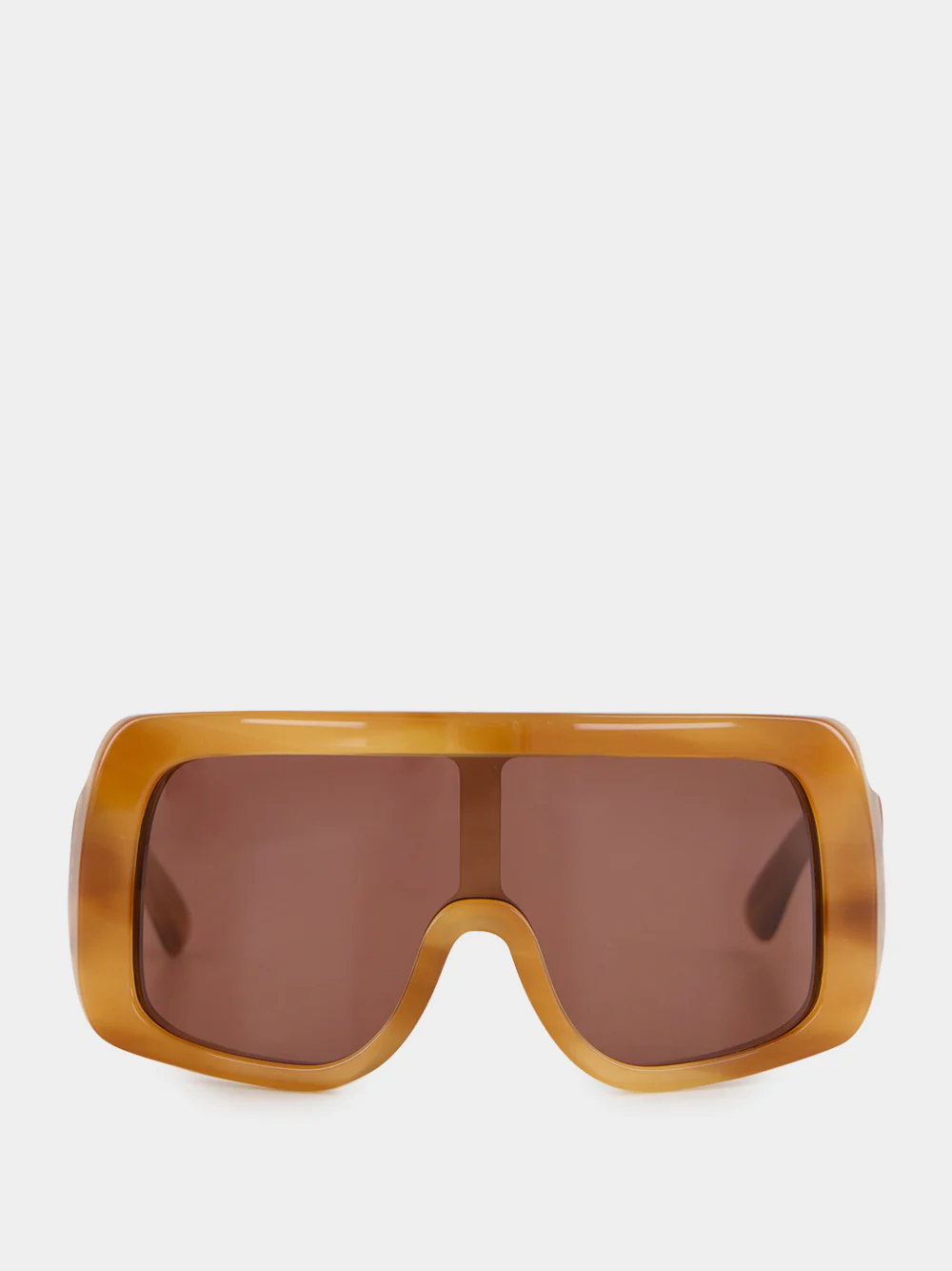 Brown Freedom Oversized Sunglasses