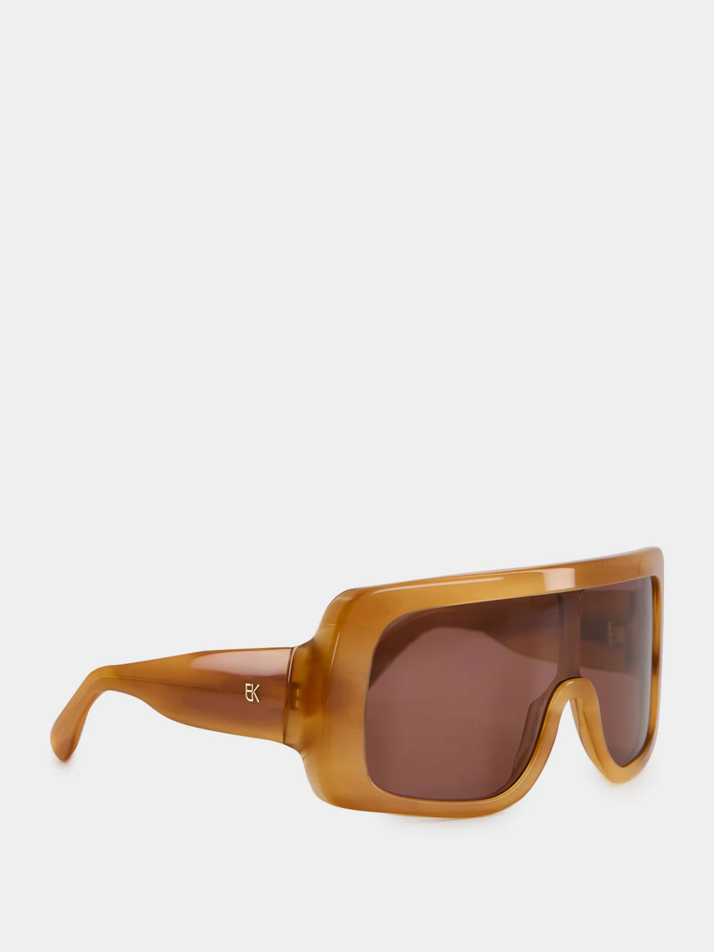 Brown Freedom Oversized Sunglasses - Image 3