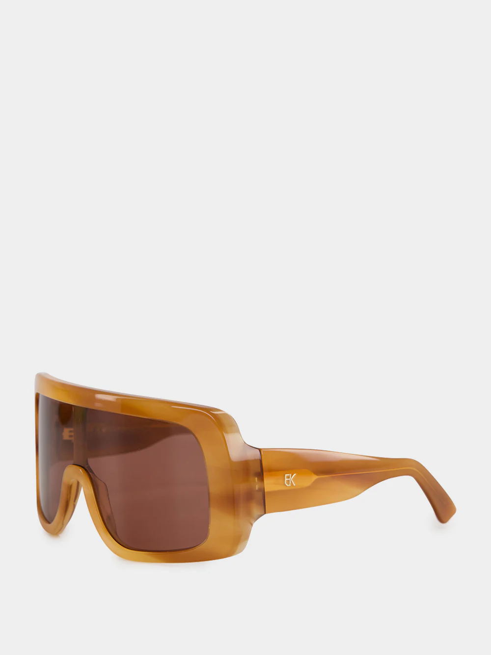 Brown Freedom Oversized Sunglasses - Image 4