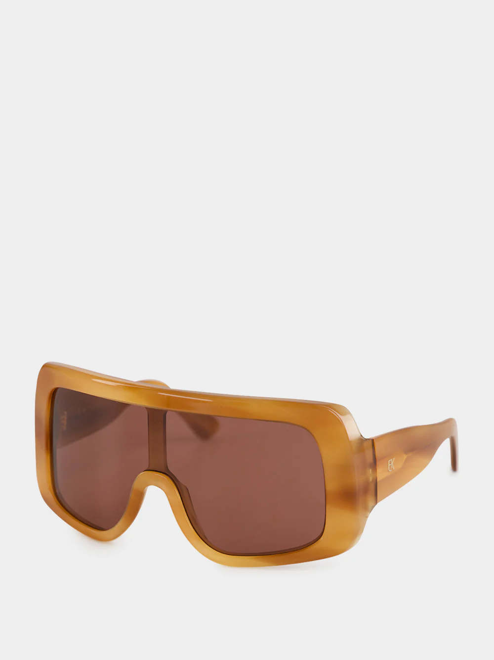 Brown Freedom Oversized Sunglasses - Image 5