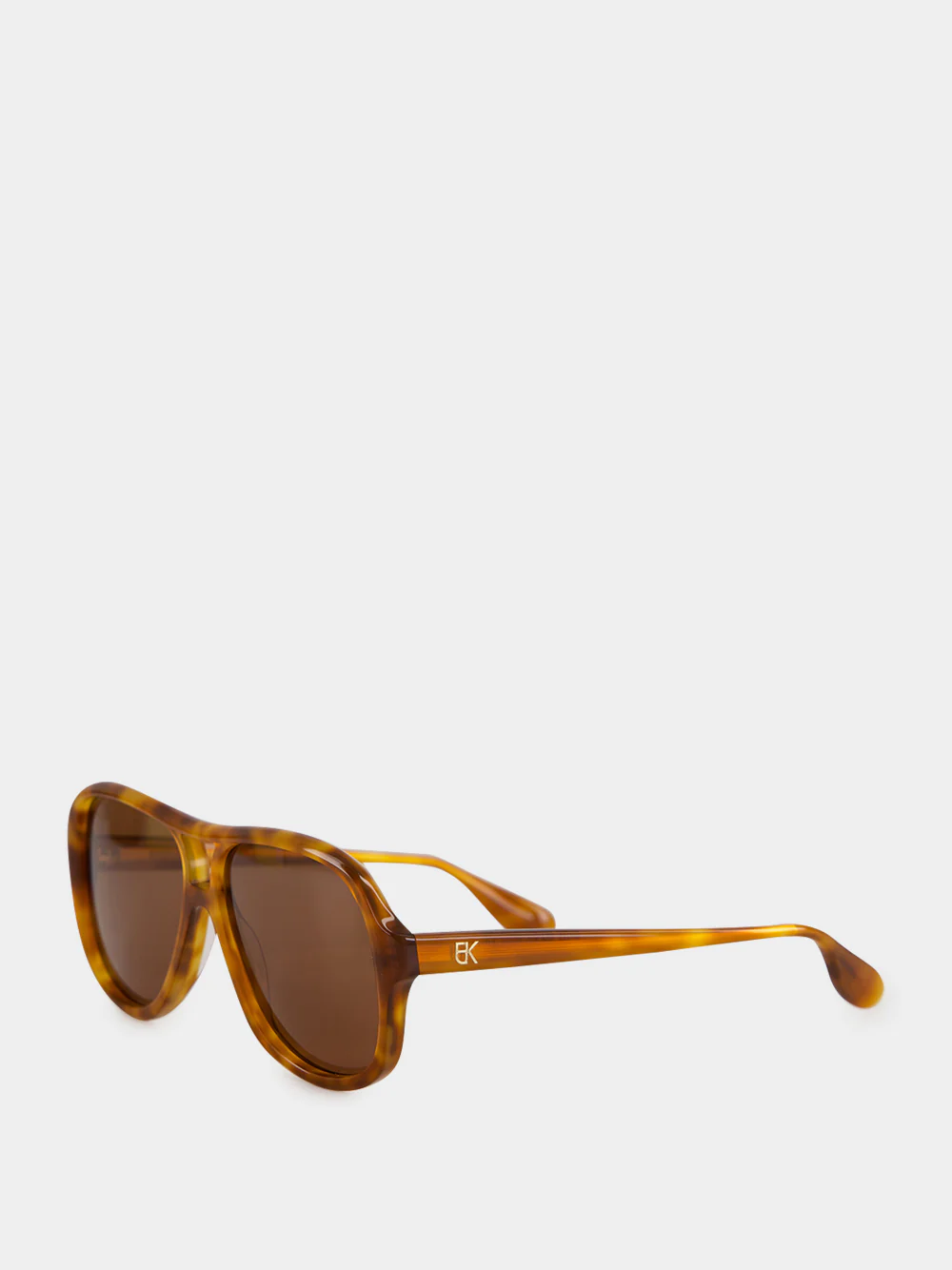 Brown Roma Aviator Sunglasses - Image 4
