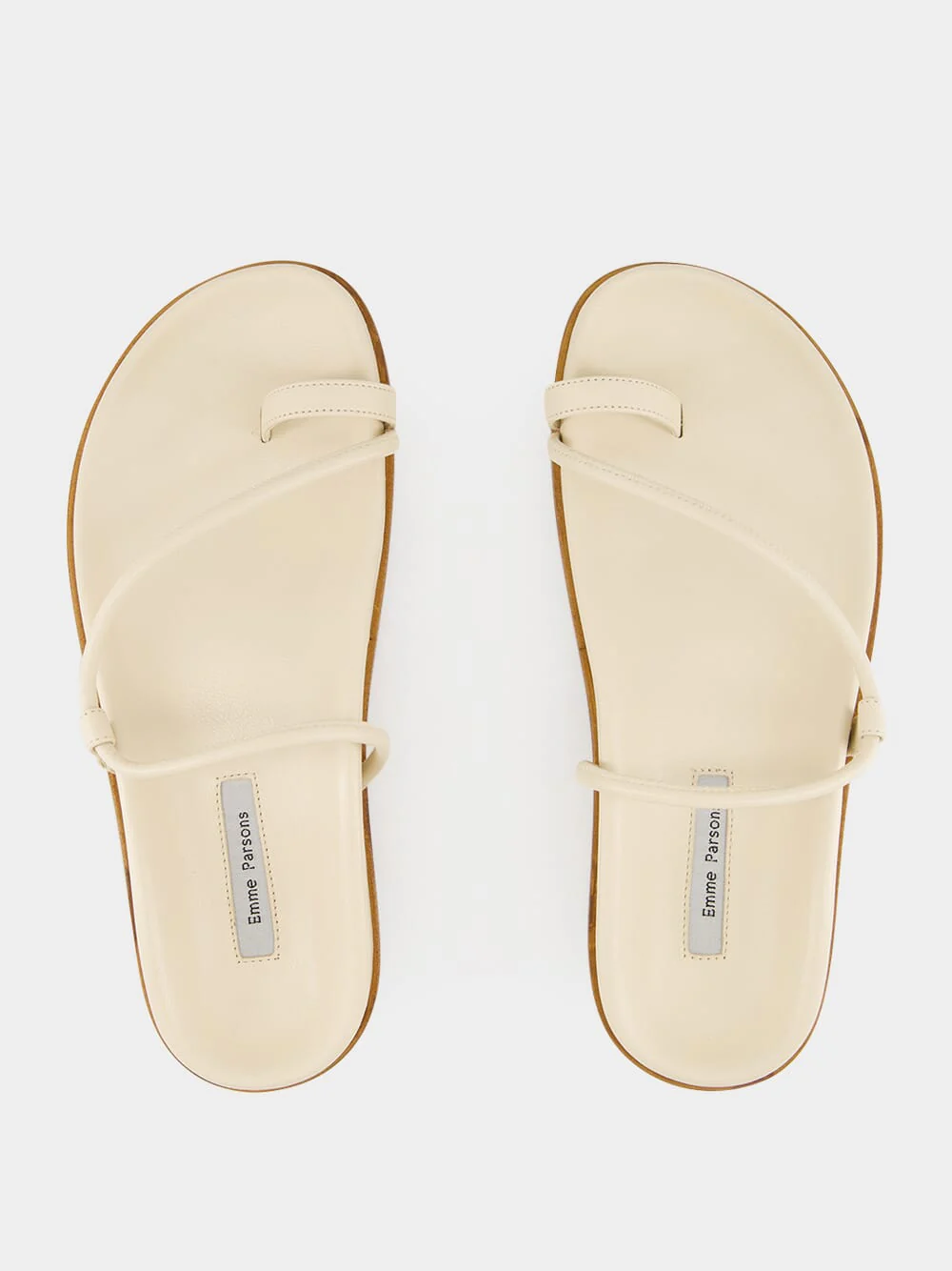 Ivory Nappa Bari Sandals - Image 4