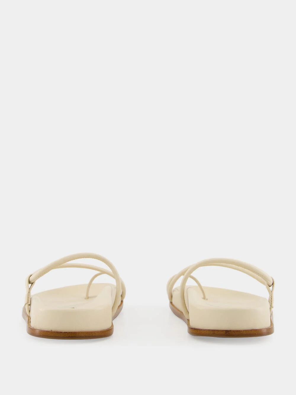 Ivory Nappa Bari Sandals - Image 5