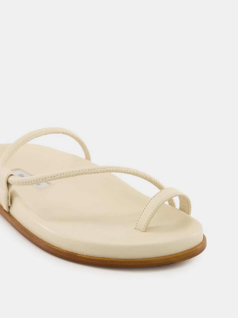 Ivory Nappa Bari Sandals - Image 6